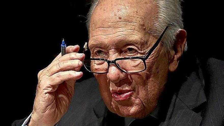 Soares, durante la presentación de uno de sus libros, el 15 de enero de 2015.