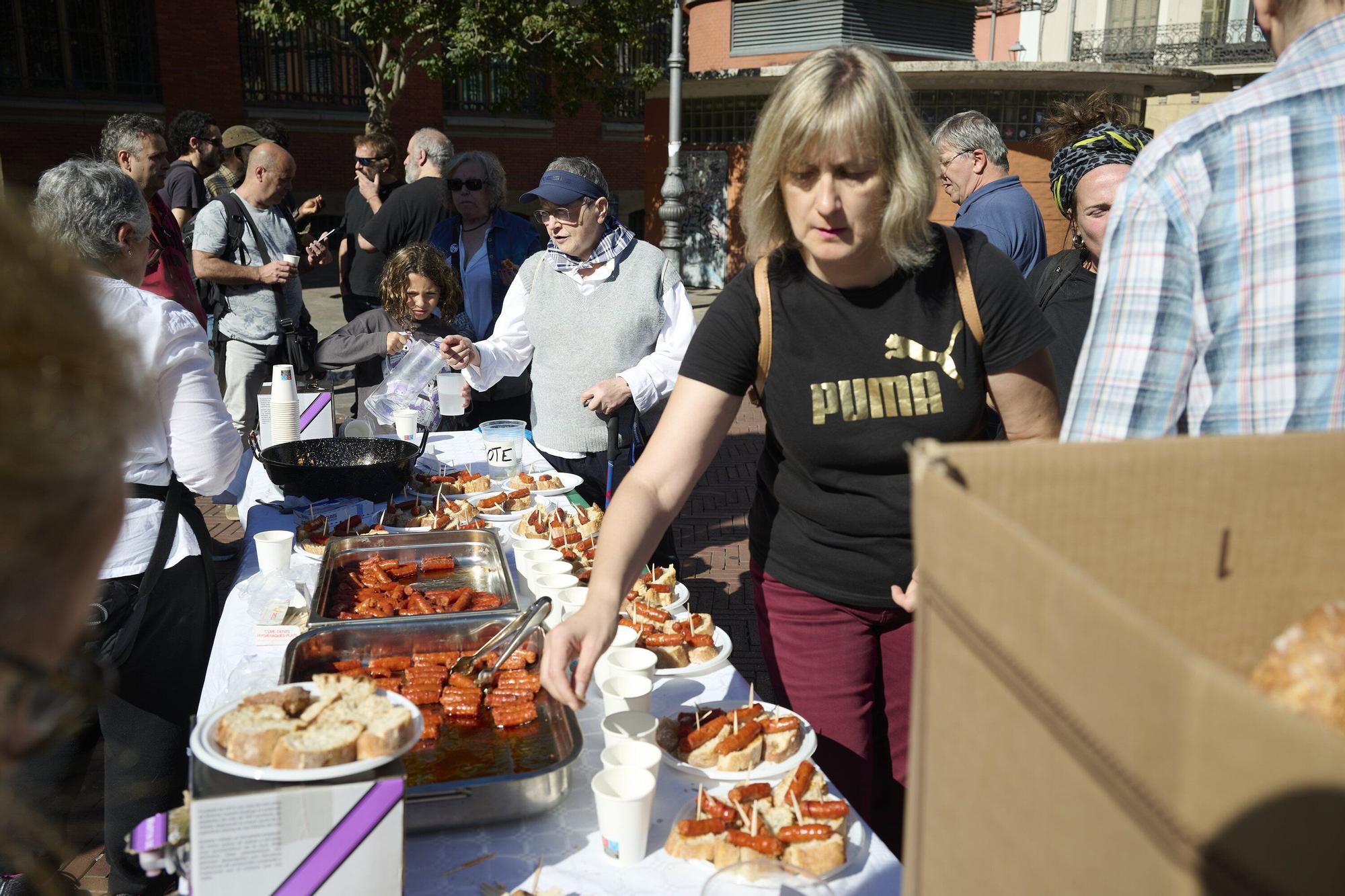 Chupinazo de las fiestas de Ansoleaga, San Francisco y Campana