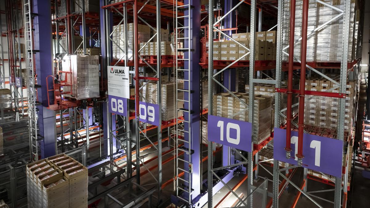 Almacenes que el grupo cooperativo Ulma ha digitalizado para incrementar su eficiencia.