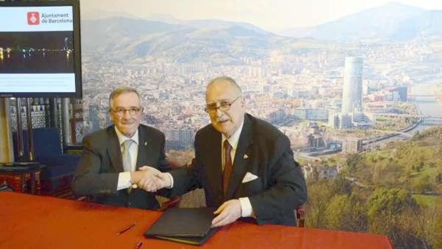 Bilbao y Barcelona &quot;sacan jugo&quot; a su relación