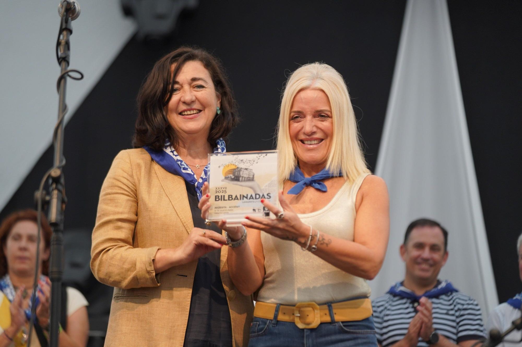 En imágenes: La entrega de premios de las bilbainadas