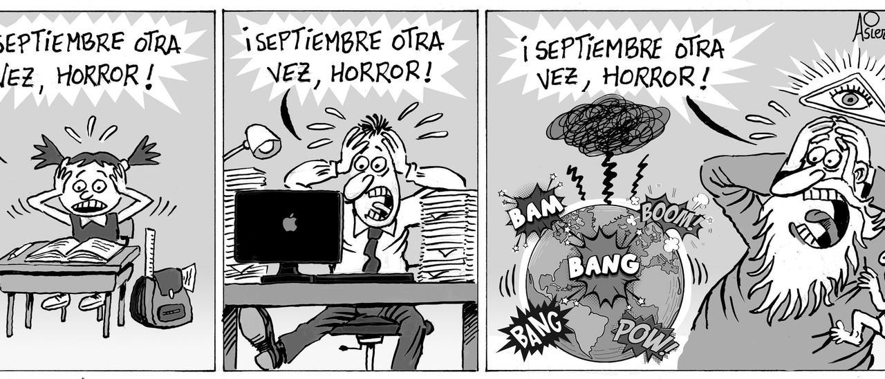 La tira de Asier y Javier del lunes 15 de septiembre