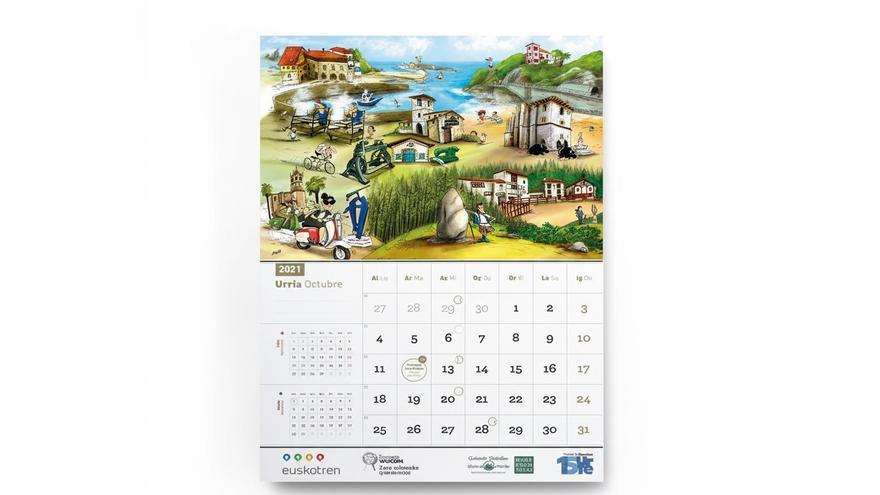 Gure eskualdeen ondarea, NOTICIAS DE GIPUZKOAren 2026 urteko horma-egutegian