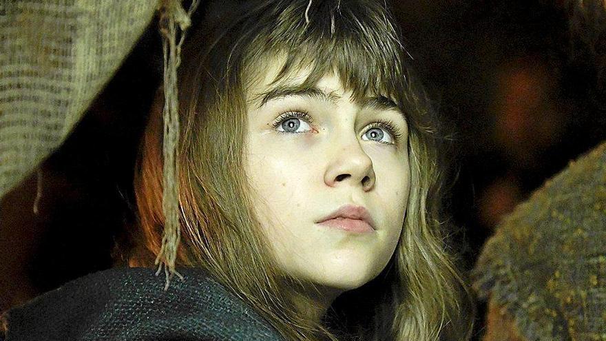 Haziea Carneros es la joven actriz protagonista de ‘Ilargi guztiak’. Foto: N.G.
