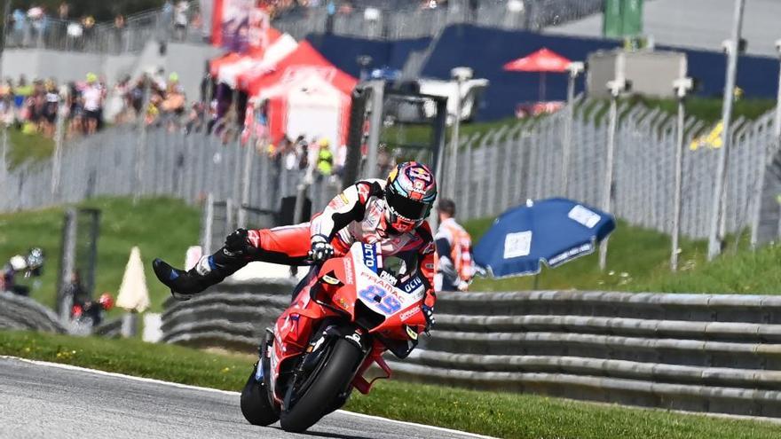 Jorge Martín, &#039;pole&#039; en el Gran Premio de Austria de MotoGP.