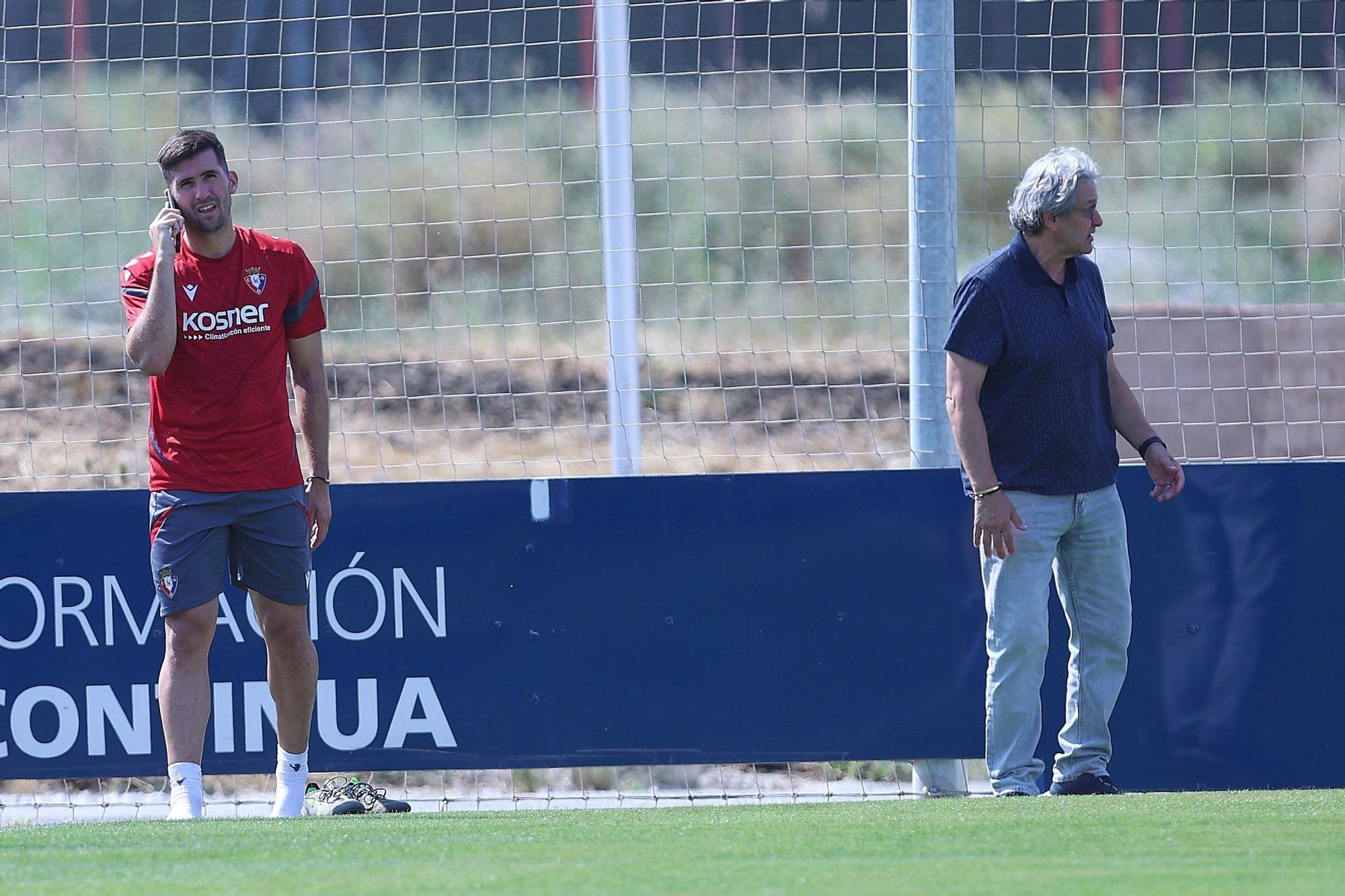 Entrenamiento de Osasuna (18/07/2025)