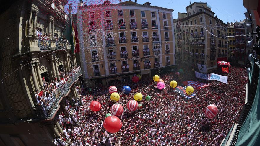 Fotos del Chupinazo de San Fermín 2026