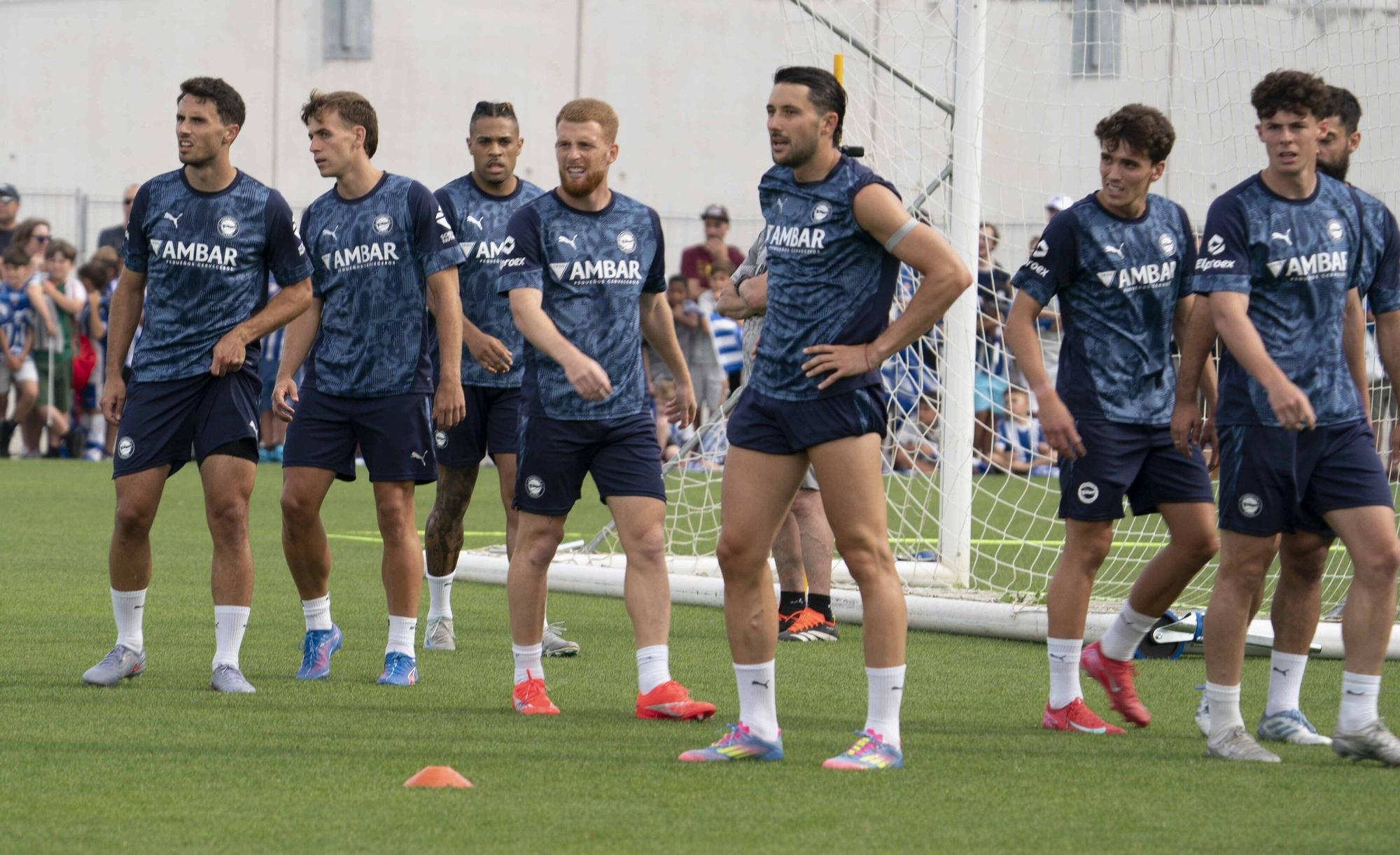 En imágenes: Una afición entregada al Alavés
