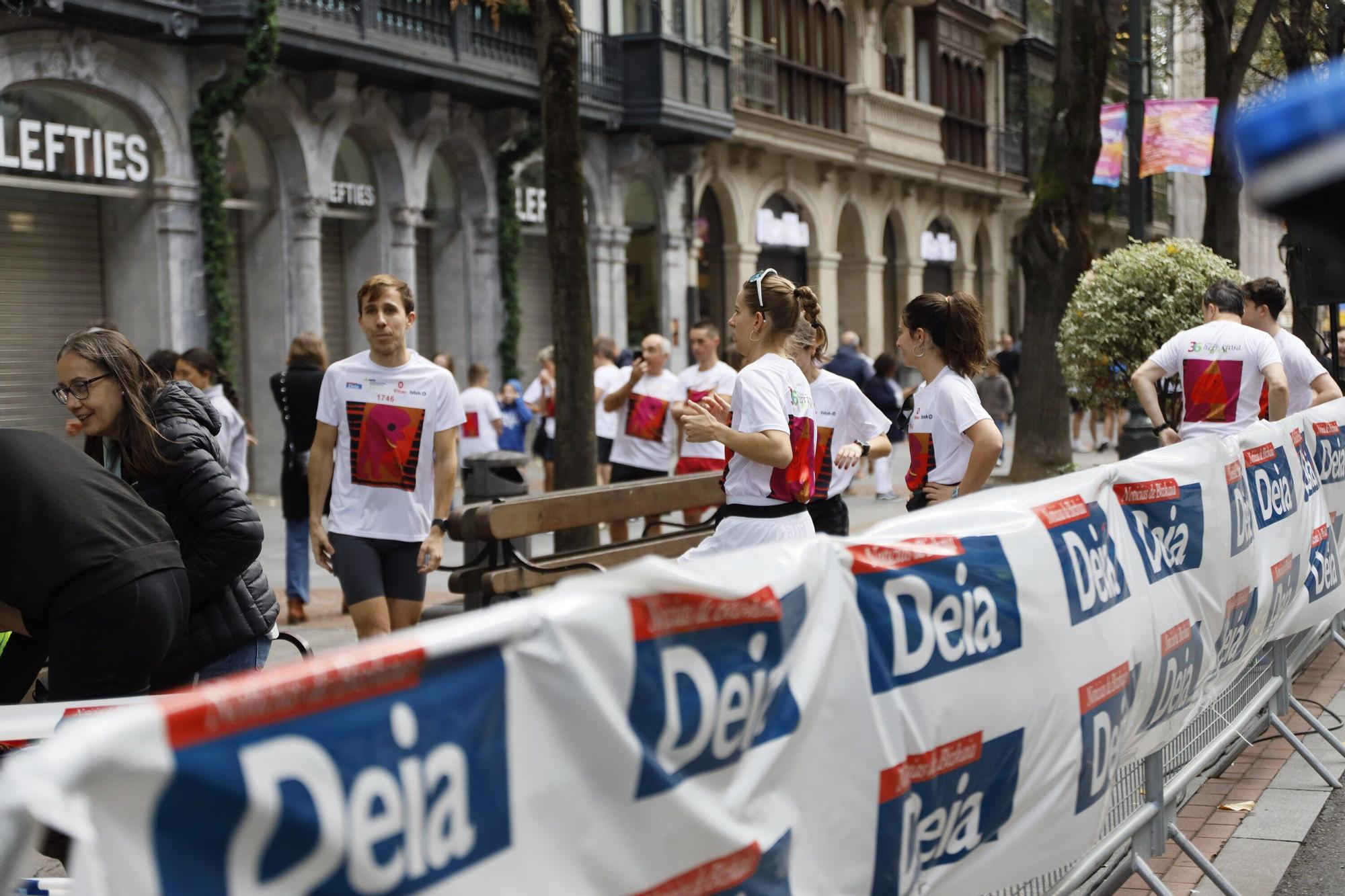 En imágenes: la Herri Krosa calienta motores en Bilbao