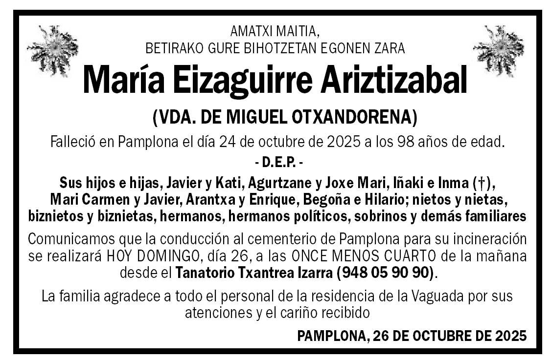 María Eizaguirre Ariztizabal
