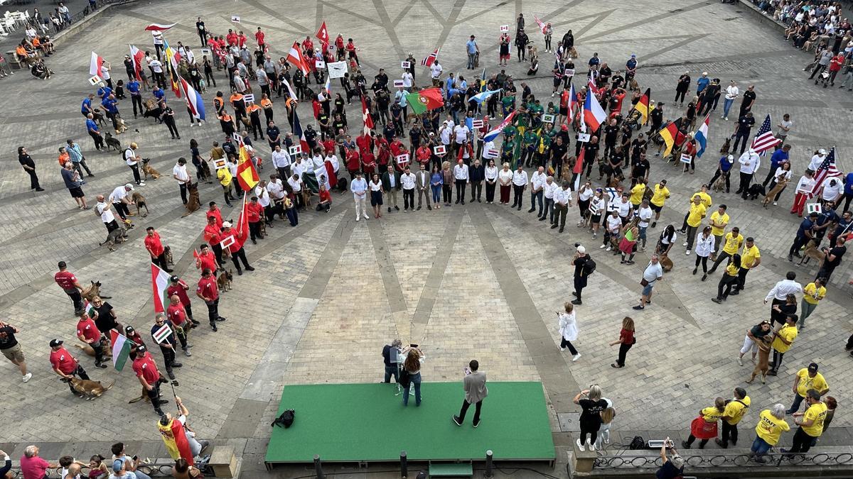 En imágenes: Perros de élite desfilan por Vitoria-Gasteiz por el &#039;Campeonato Mundial FCI-IGP&#039;