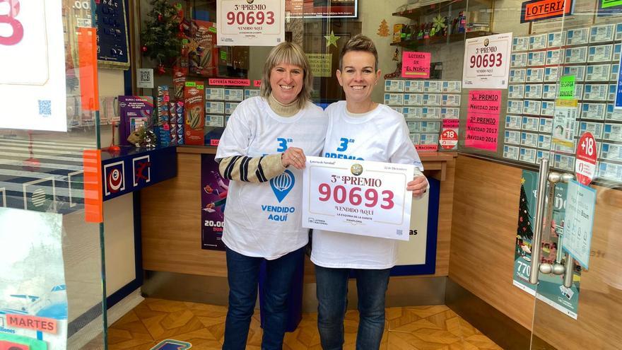 Los grandes premios de la lotería de Navidad dejan 576.000 euros en Navarra