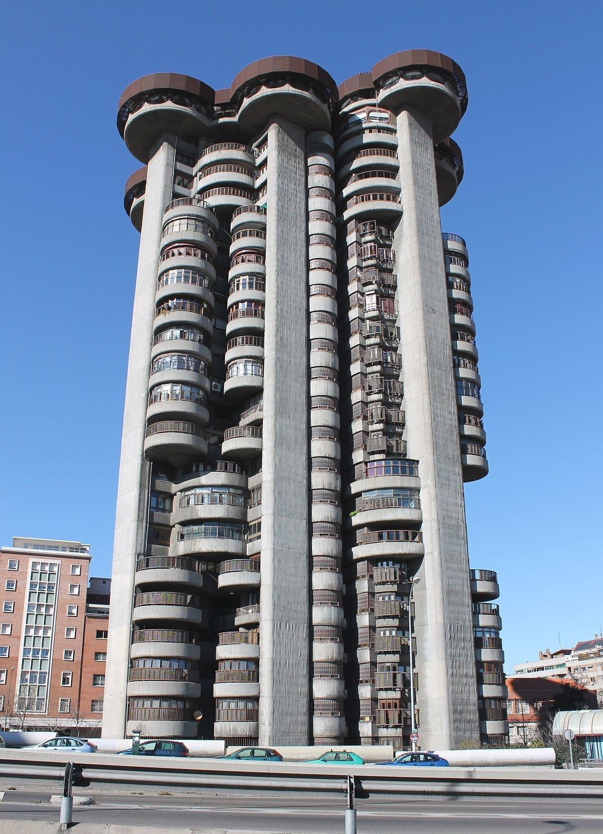 Torres Blancas, en Madrid.