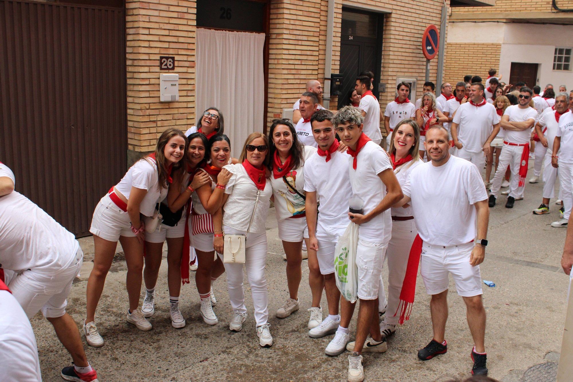 Fotos del cohete en fiestas de Cintruénigo 2025