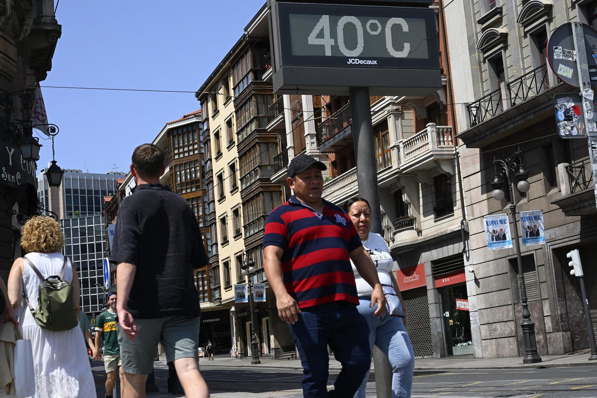 En imágenes: Bizkaia, en alerta por calor extremo: hasta 38 grados en el interior