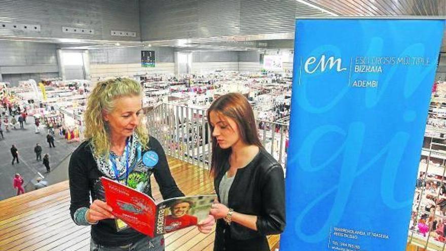 Muchas personas solicitaron información sobre la esclerosis múltiple.