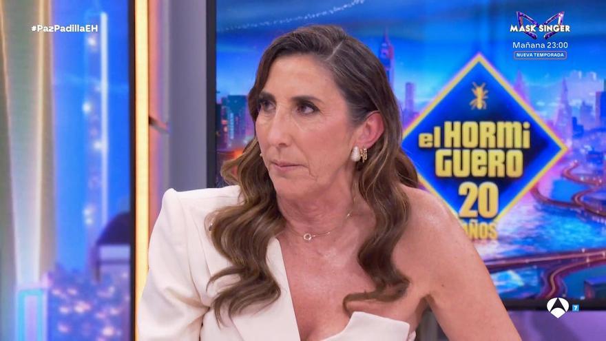 Paz Padilla relata en ‘El Hormiguero’ los abusos que sufrió con 14 años: "Toda mi vida ha estado marcada"