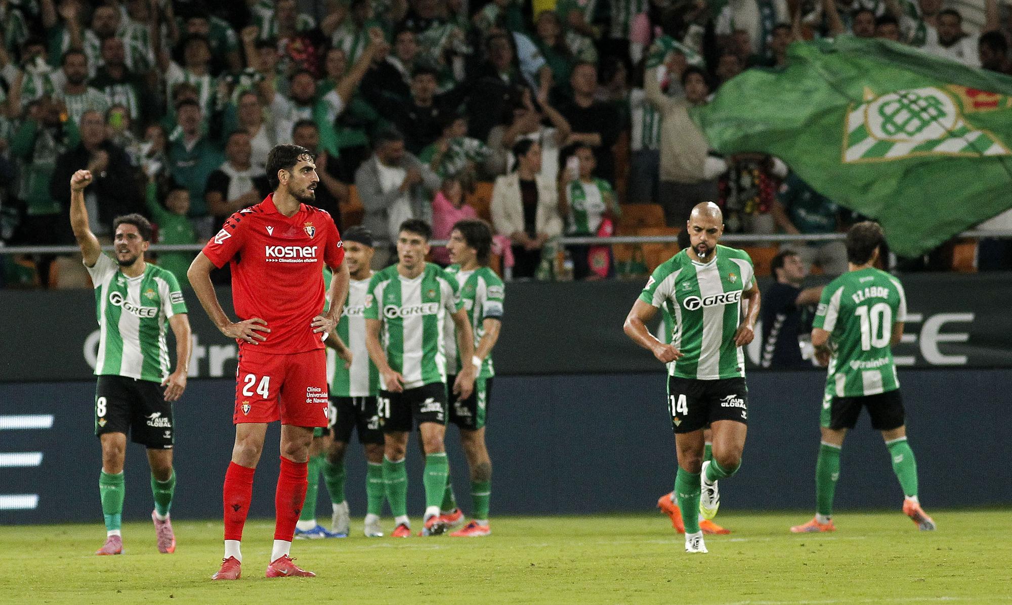 Fotos del partido entre Betis y Osasuna
