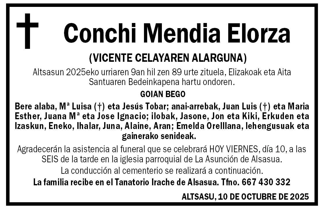 Conchi Mendia Elorza