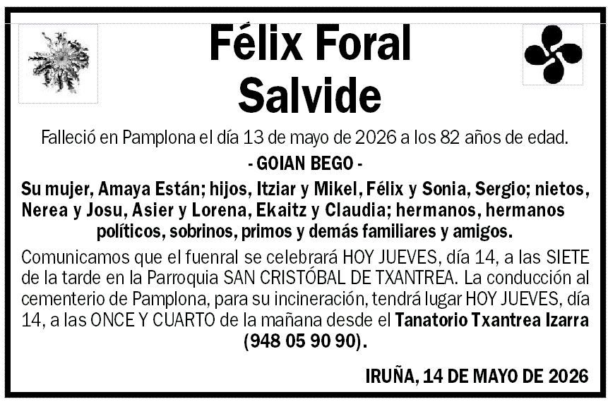 Félix Foral Salvide