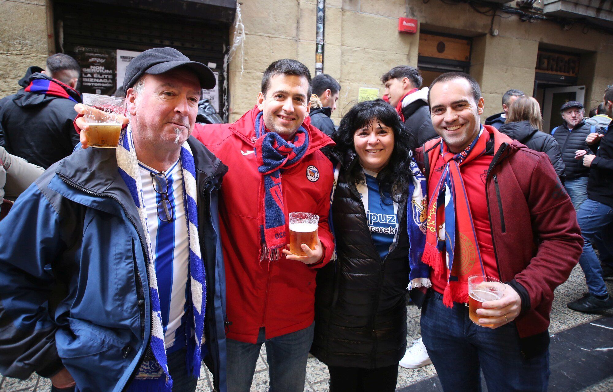 Carnaval rojillo en Donosti