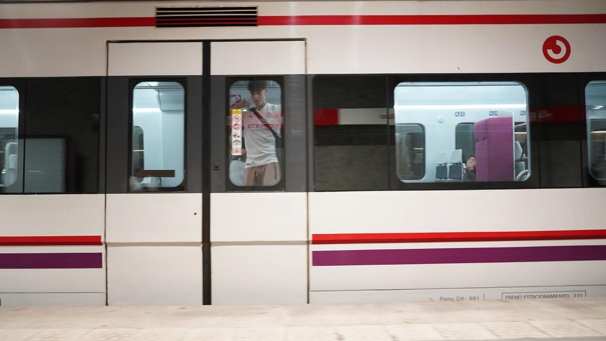 Un tren de Renfe Cercanías