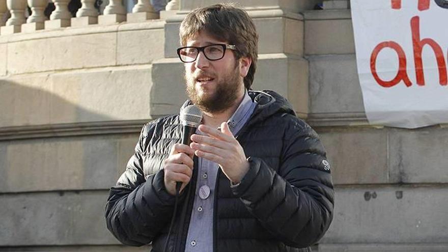El eurodiputado de Podemos, Miguel Urban.