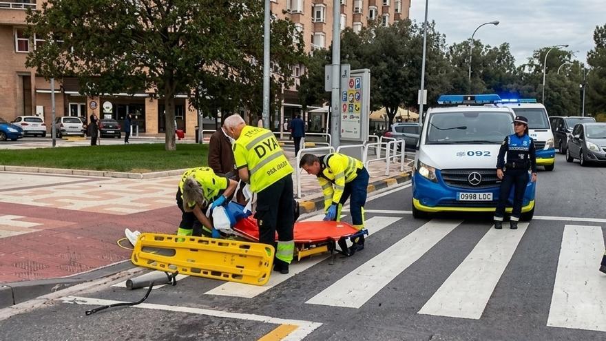 Condenado por atropellar a una mujer en un paso de peatones en Pamplona