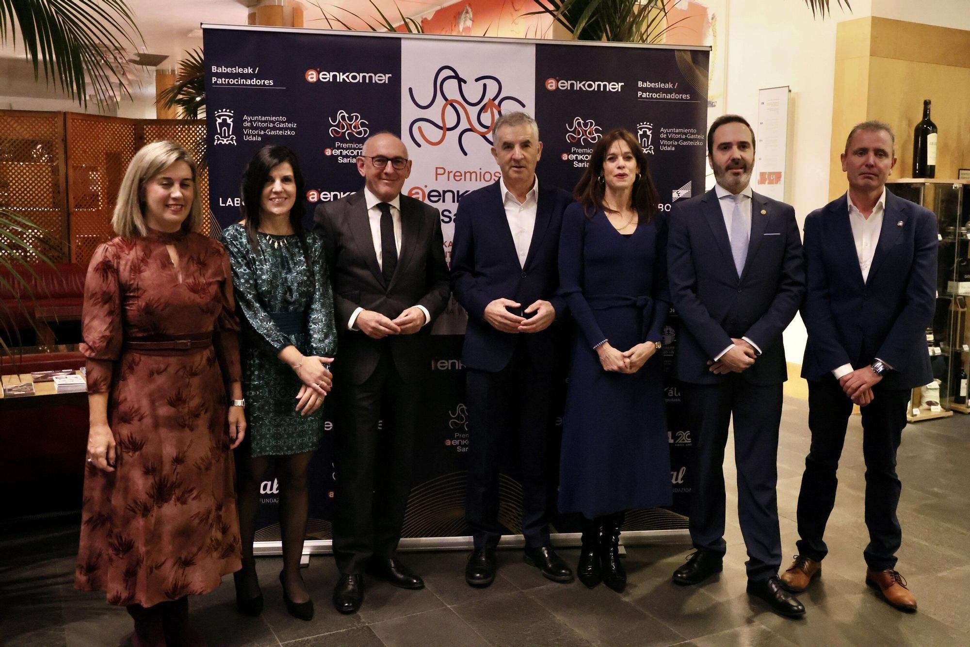 En imágenes: Premios Aenkomer al Comercio y Servicios de Álava