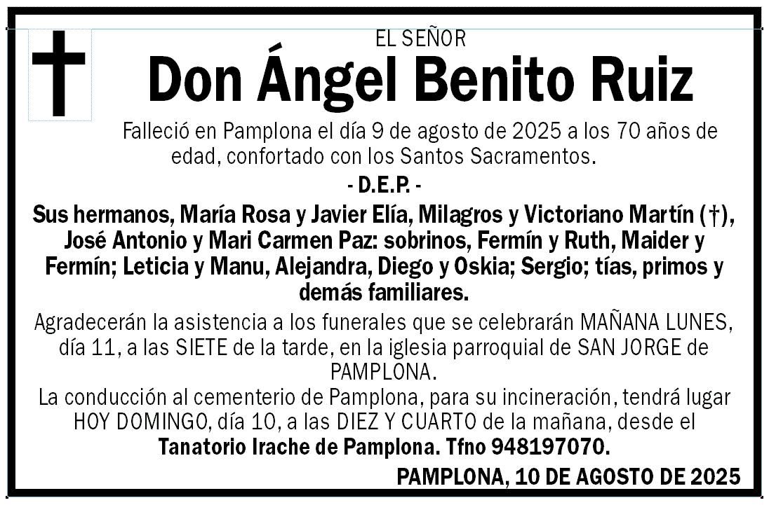 Ángel Benito Ruiz