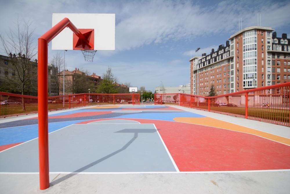 Bilbao finaliza la cancha de baloncesto