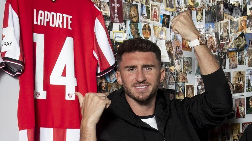Laporte luce otra vez con el 14 en San Mamés