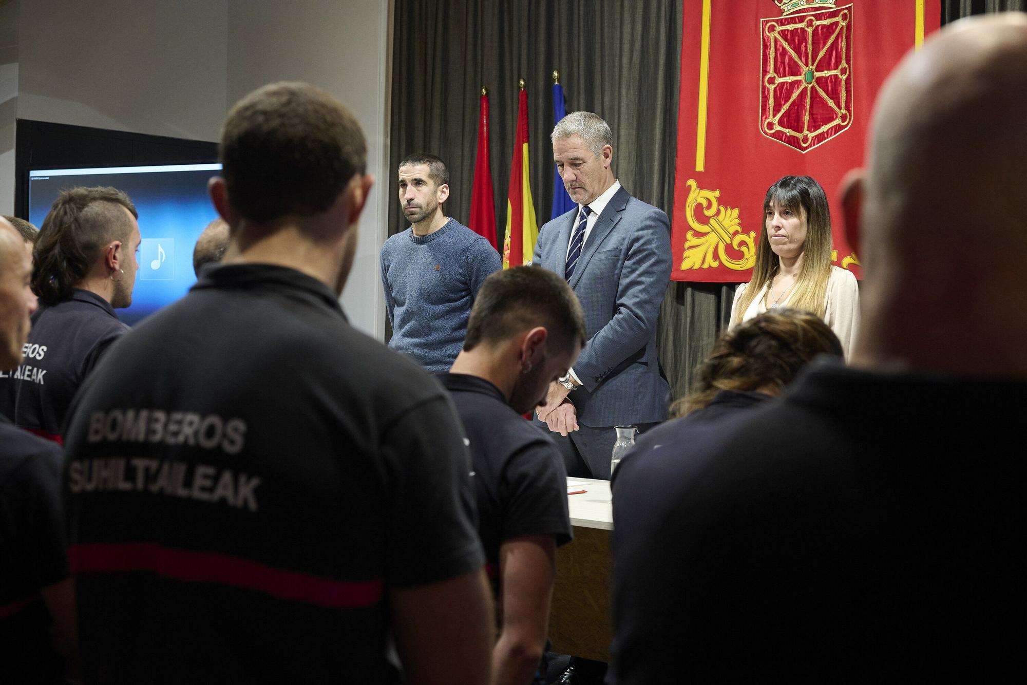 28 hombres y 2 mujeres terminan el Ingreso Básico de Bomberos de Navarra
