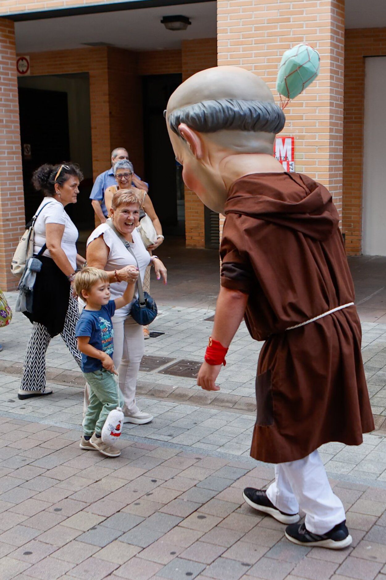 Fotos del chupinazo de fiestas de Villava-Atarrabia
