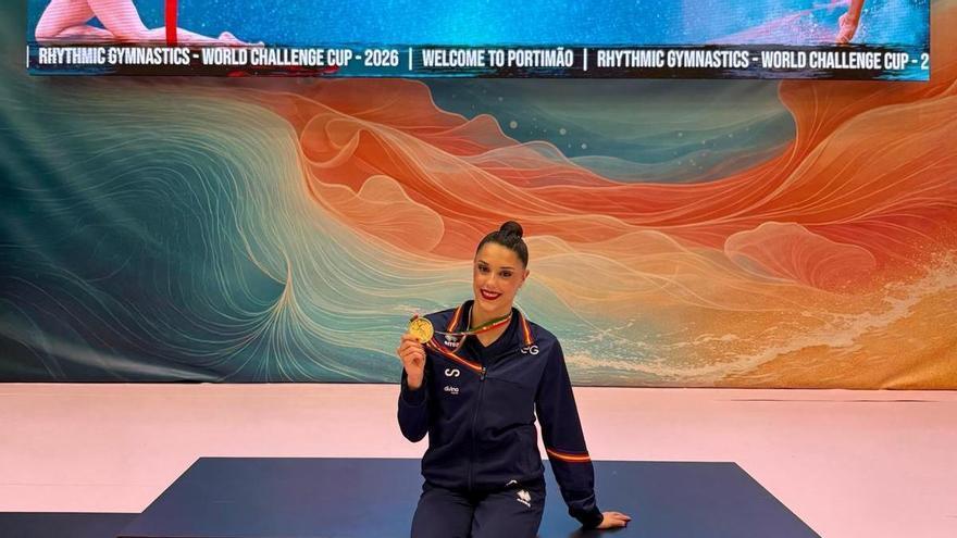 Salma Solaun logra dos oros y un bronce en la Copa del Mundo de Portimao