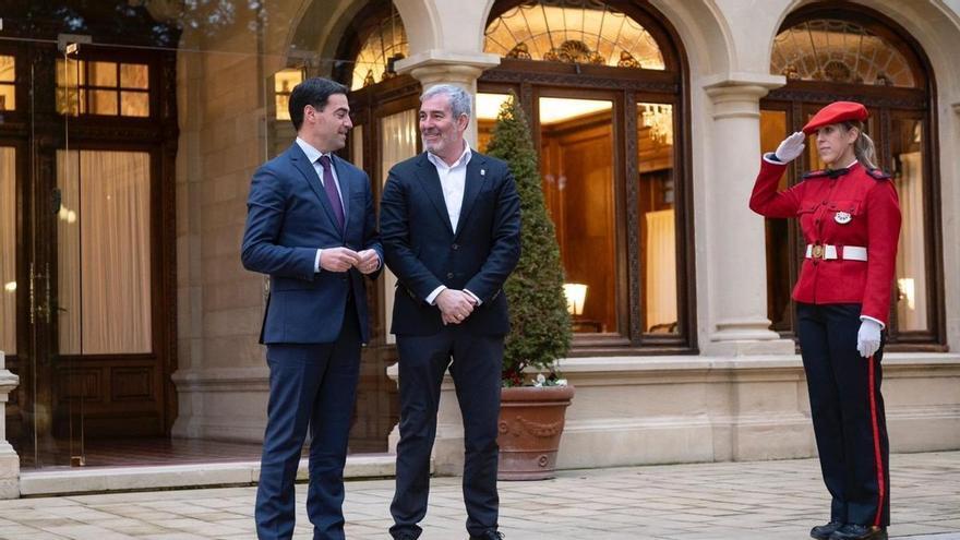 Pradales viajará este jueves Canarias donde firmará un acuerdo bilateral de cooperación con el Ejecutivo de Clavijo