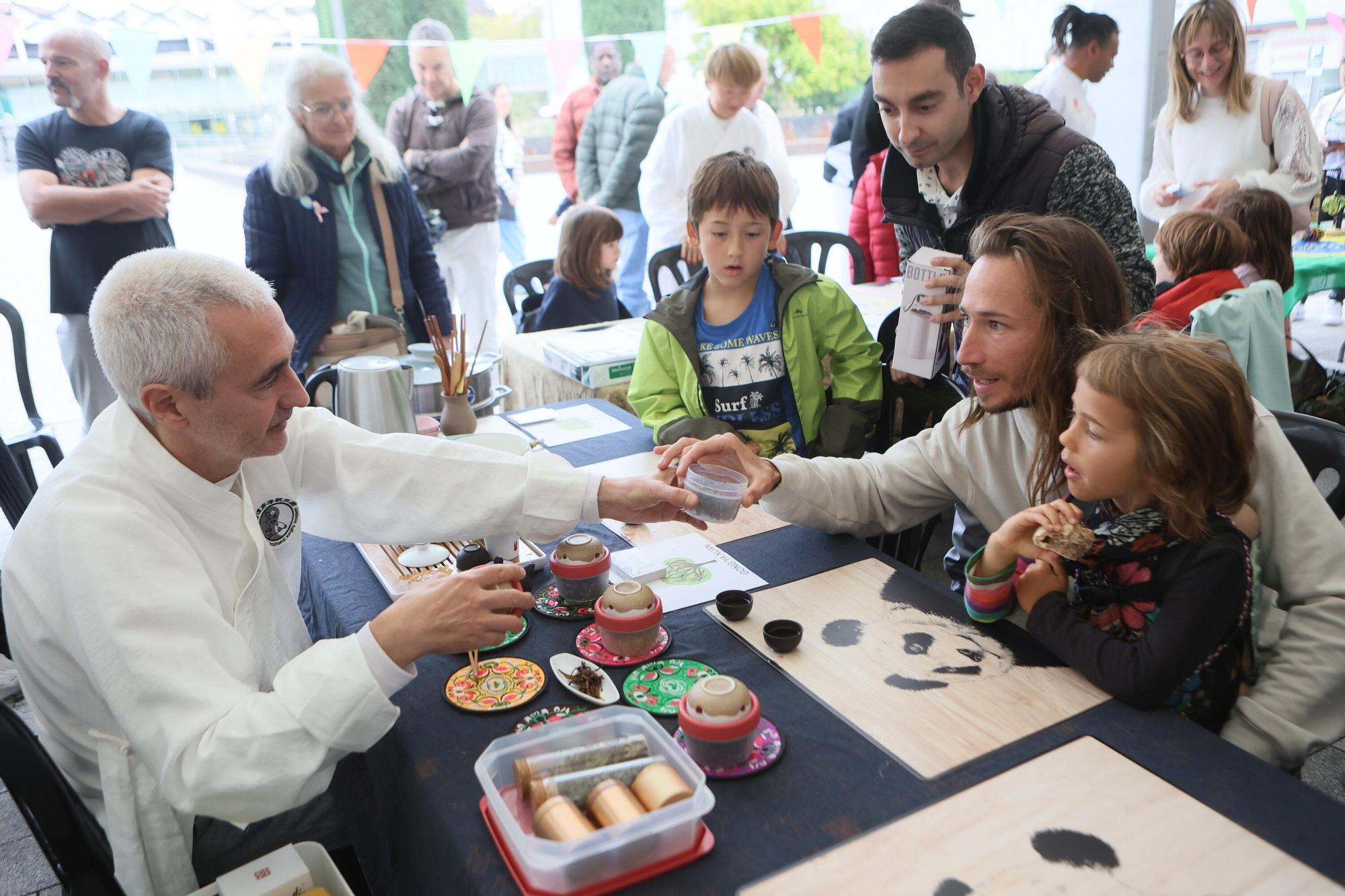 En imágenes: Encuentro intercultural en la plaza Santa Bárbara