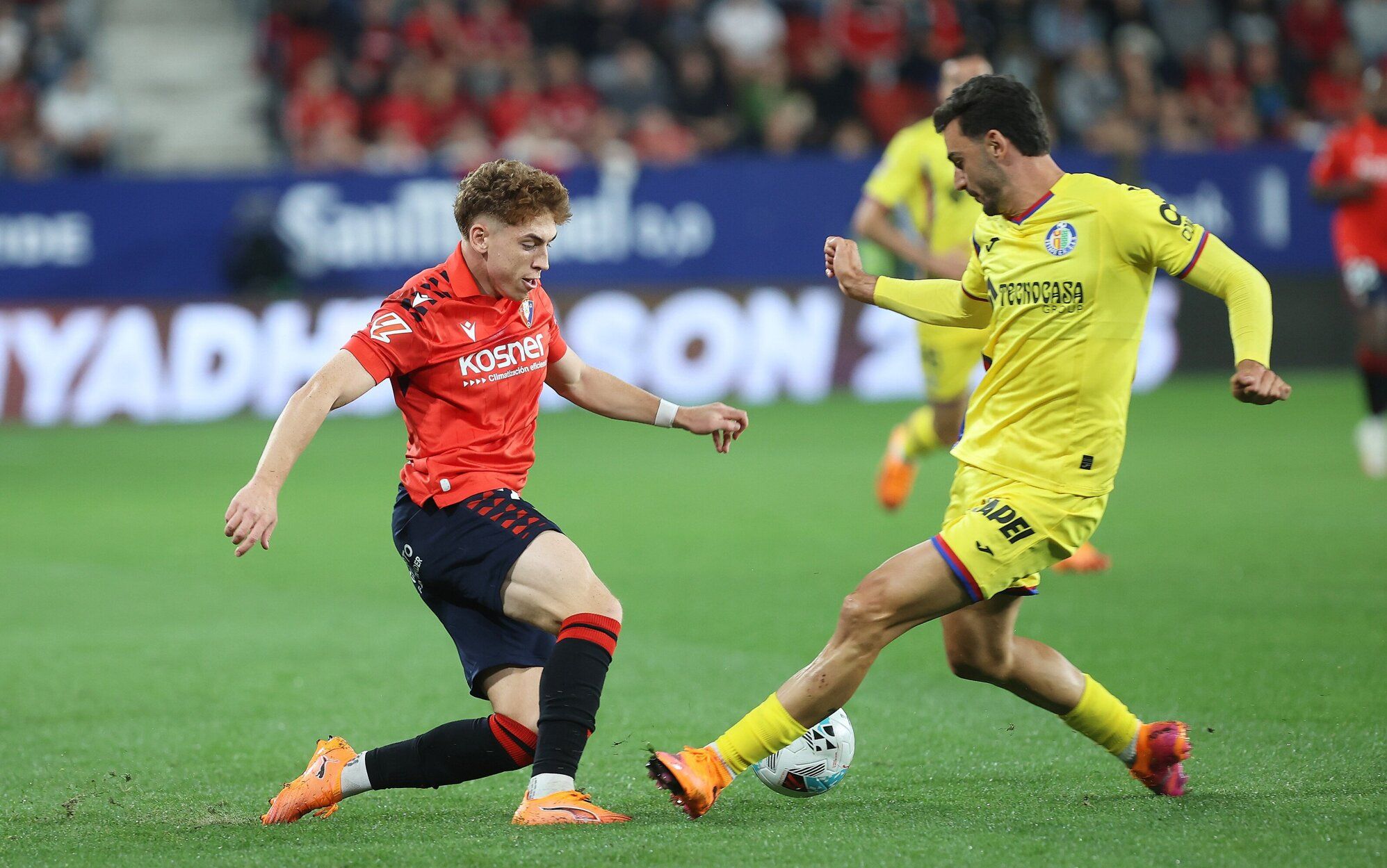 Fotos del Osasuna-Getafe en El Sadar