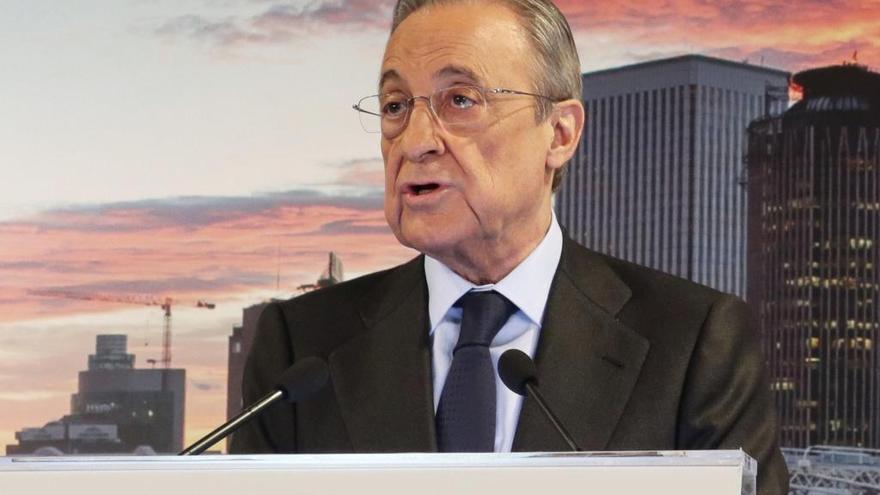 Florentino Pérez, presidente del Real Madrid.