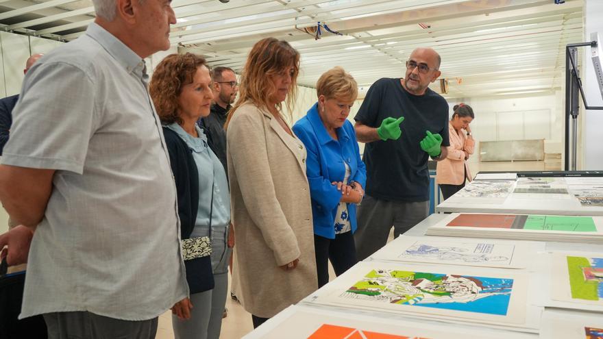 Artium incorpora a su colección 88 piezas provenientes del taller de serigrafía de Arteleku