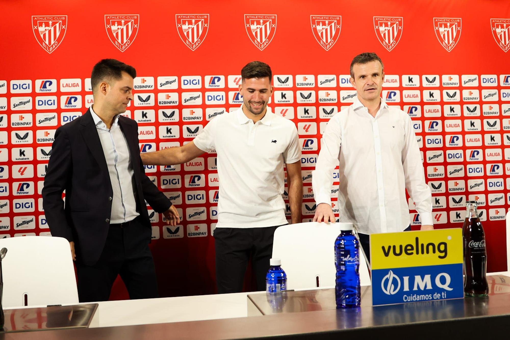 Presentación de Jesús Areso como jugador del Athletic