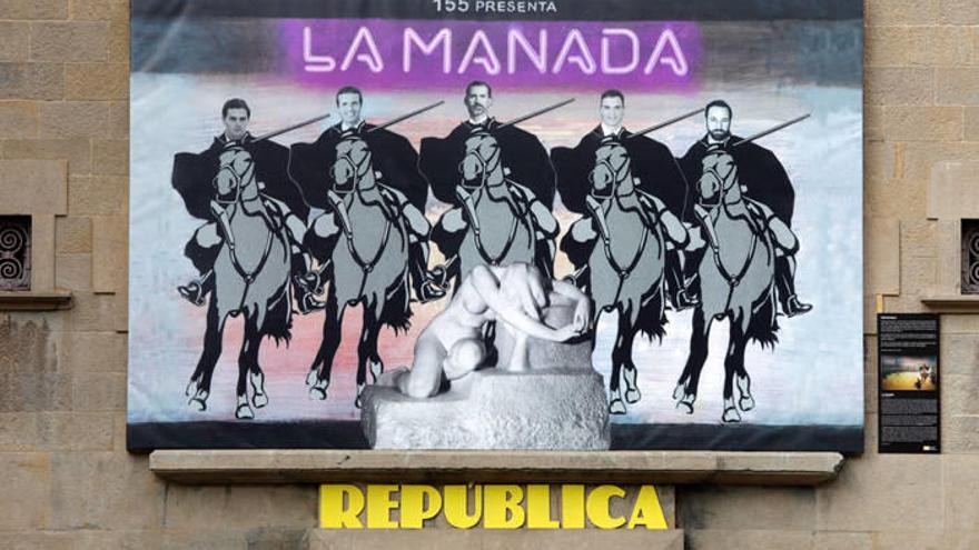 El cartel de la polémica.