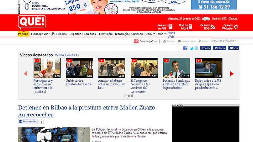 Vocento cierra el gratuito &quot;¡Qué!&quot; en su versión de papel, pero mantiene la web