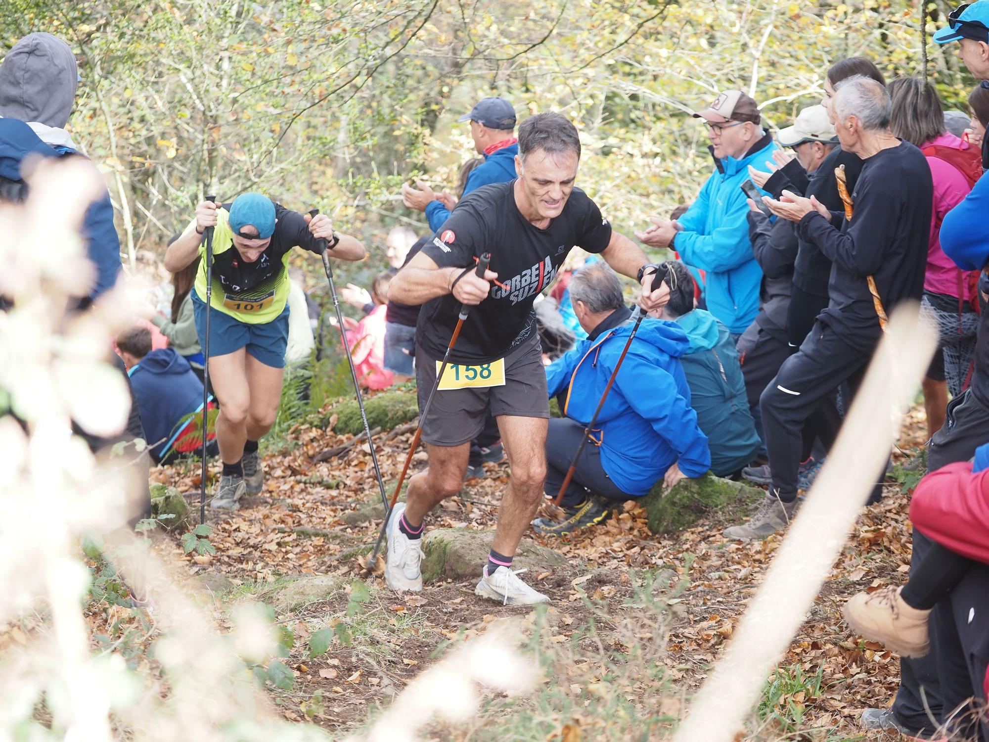La llegada de los corredores a Karakate, en imágenes