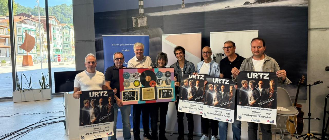 Urtz ofrecerá un concierto en la plaza de la lonja de San Pedro el 4 de octubre