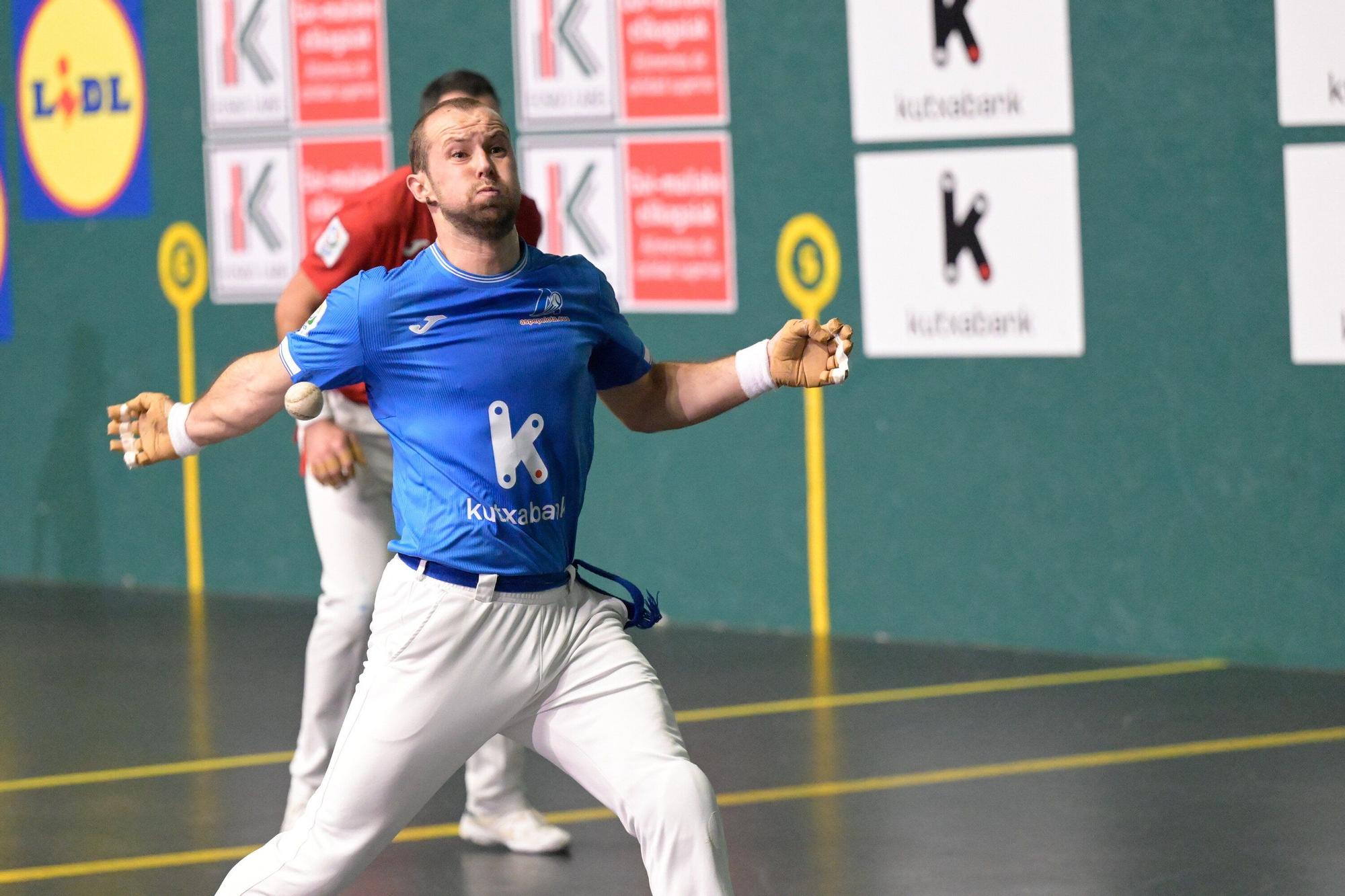 Elordi y Zabaleta superan a Jaka-Iztueta en la cuarta jornada del Campeonato de Parejas.