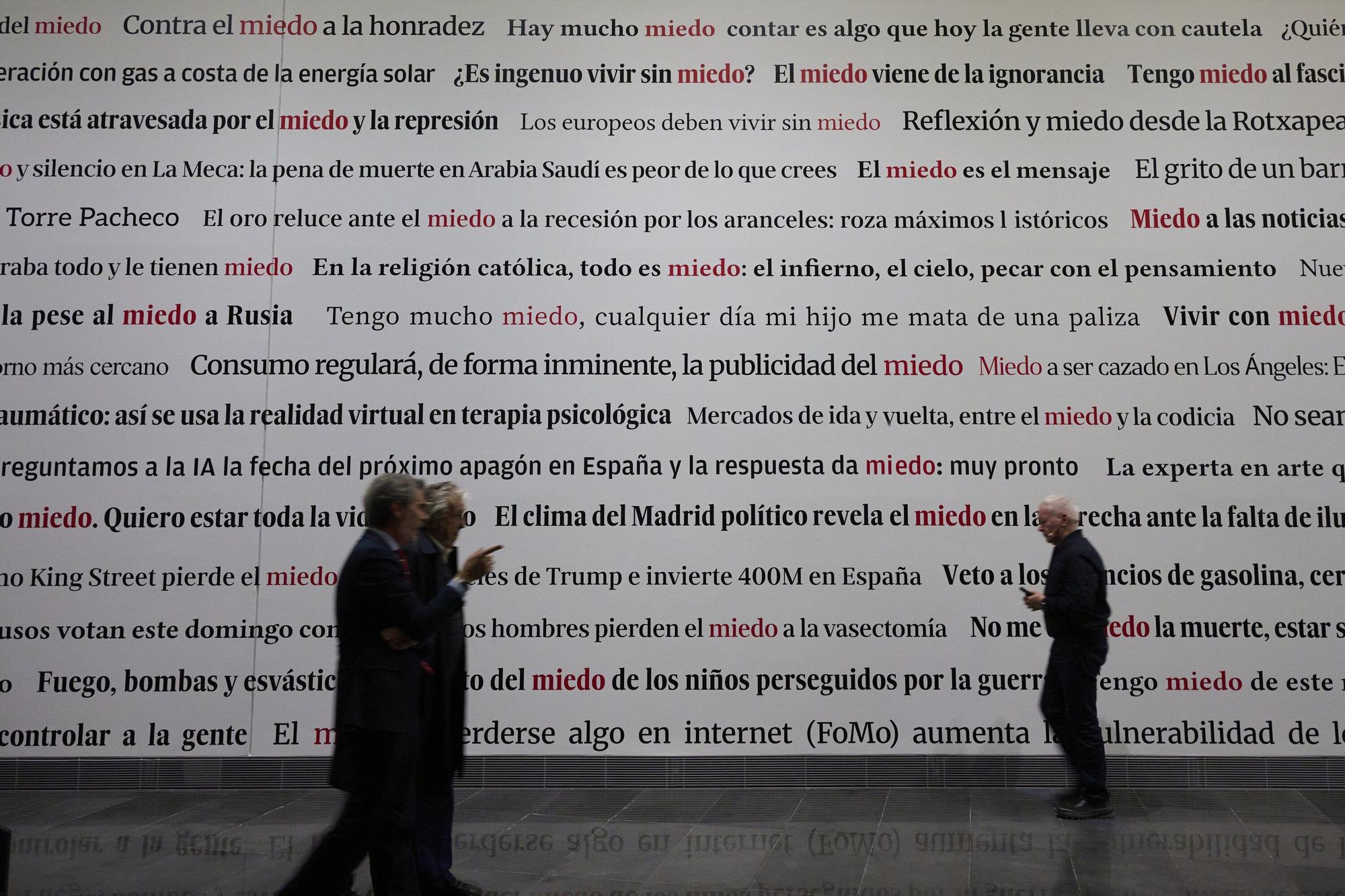 Muntadas: presentación de la exposición 'Entre miedos' en el MUN