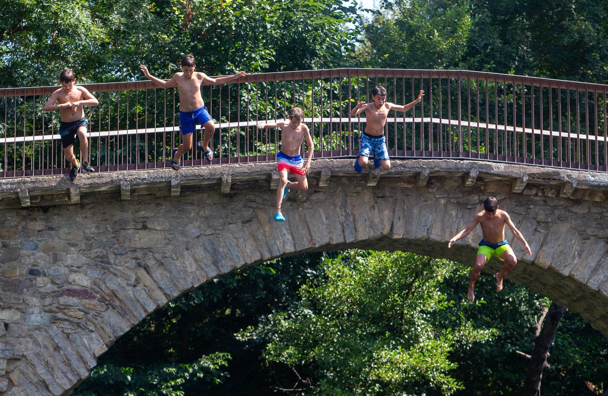 Ola de calor en Navarra