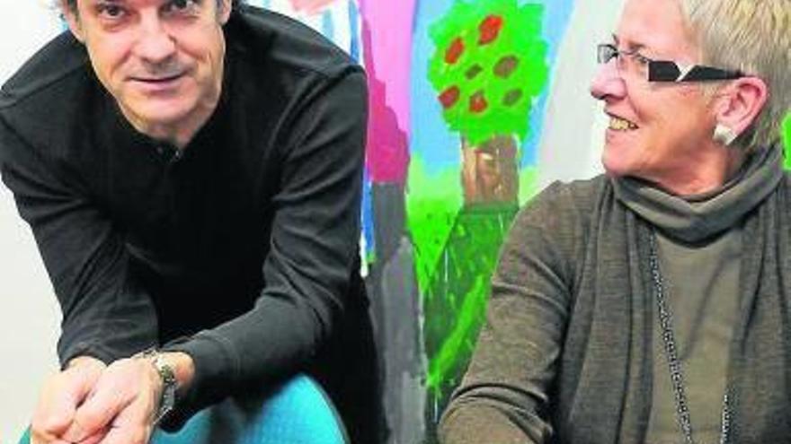 Txema Urquijo y Maixabel Lasa, en una imagen de archivo.