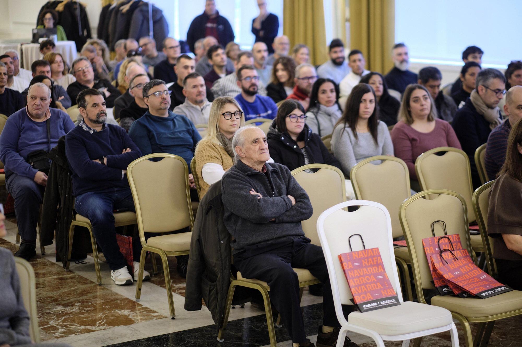 Jornada sobre negociación colectiva del sindicato UGT de Navarra